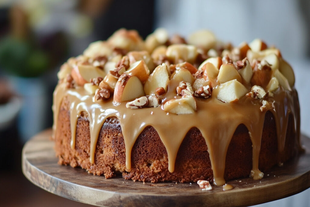 Caramel Apple Cake