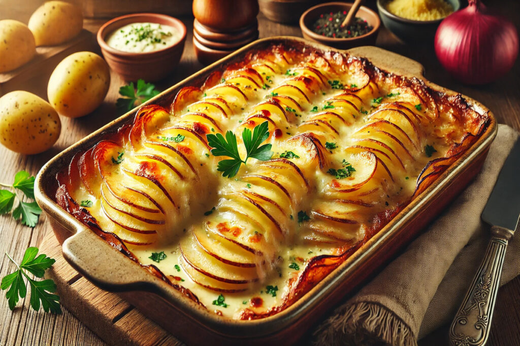 Cheesy Scalloped Potatoes