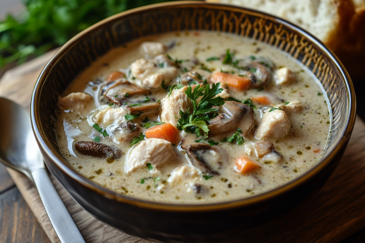 Creamy Mushroom Soup Chicken