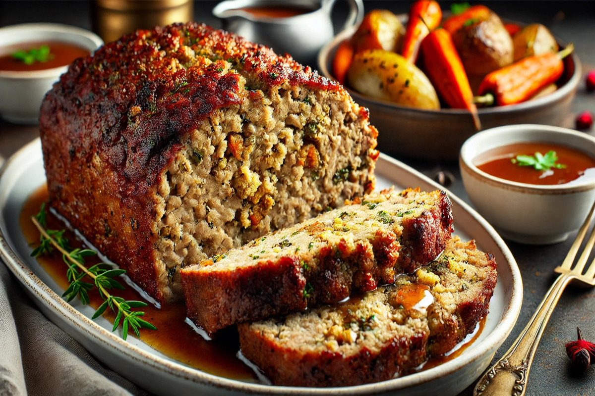 Stovetop Stuffing Meatloaf