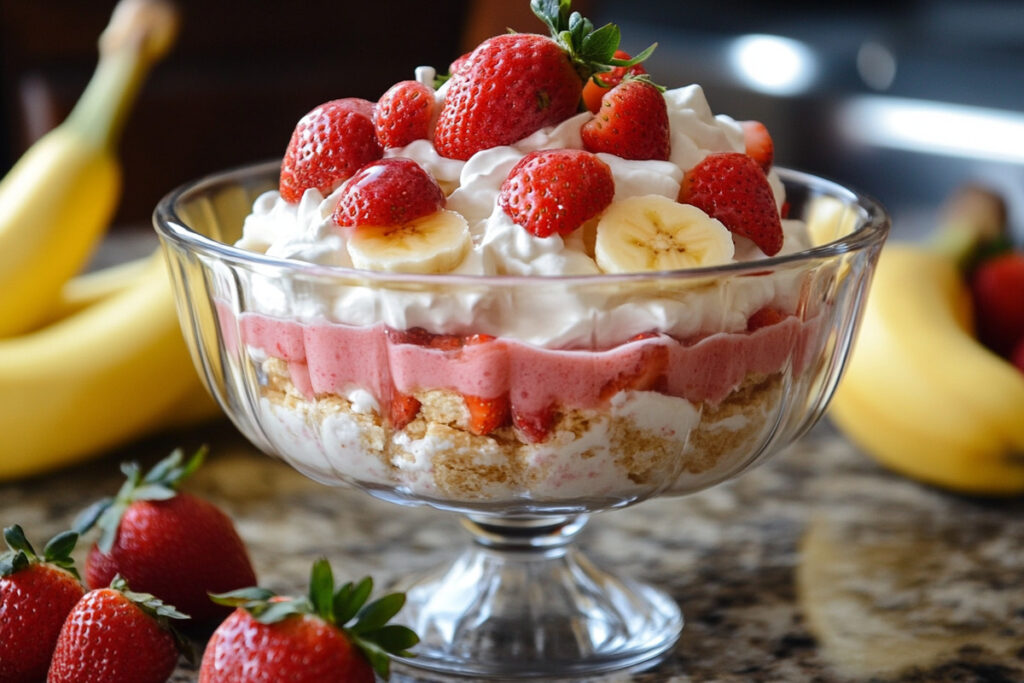 Strawberry Banana Pudding Recipe