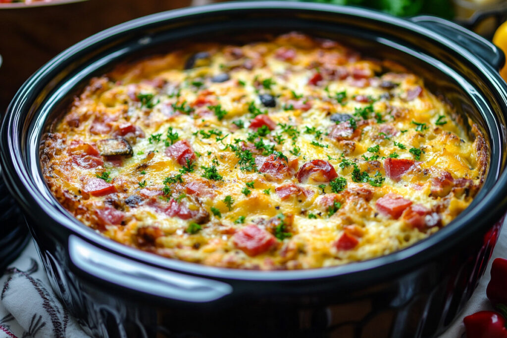 CrockPot Breakfast Casserole